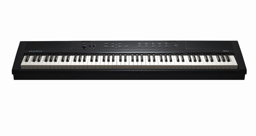 Kurzweil Ka E1 88-Key Weighted Hammer Action Digital Piano with 20 flagship Voices + Power Supply + Sustain Pedal (Black) - Musical Instrument Warehouse