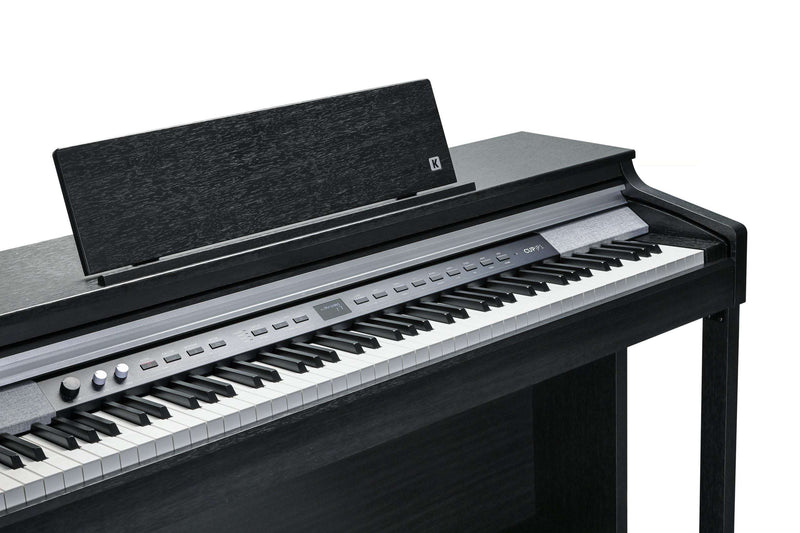 Kurzweil CUP P1 Home Digital Upright Piano | 88 Keys, Bluetooth+MIDI & USB Connectivity, Rosewood Finish - Musical Instrument Warehouse
