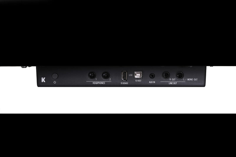 Kurzweil CUP P1 Home Digital Upright Piano | 88 Keys, Bluetooth+MIDI & USB Connectivity, Black Polish - Musical Instrument Warehouse