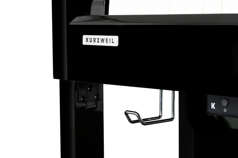 Kurzweil CUP P1 Home Digital Upright Piano | 88 Keys, Bluetooth+MIDI & USB Connectivity, Black Polish - Musical Instrument Warehouse