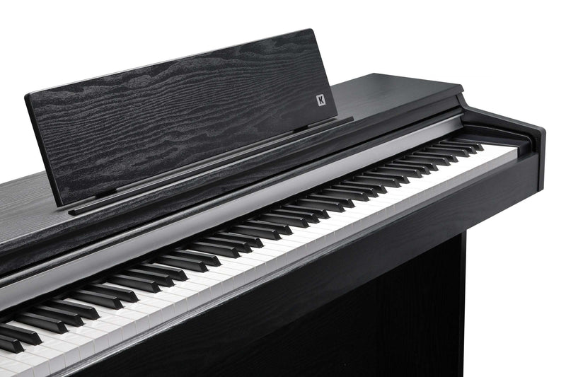 Kurzweil CUP M1 Home Digital Upright Piano | 88 Keys, Bluetooth+MIDI & USB Connectivity, Rosewood Finish - Musical Instrument Warehouse