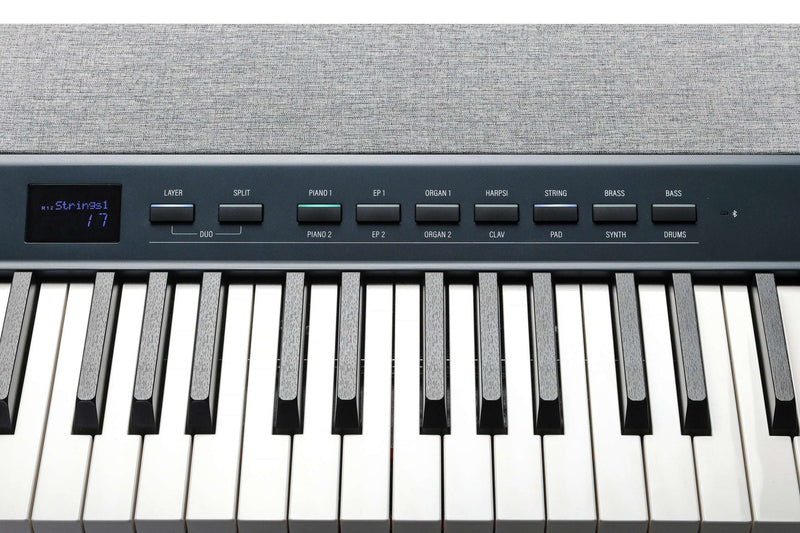 Kurzweil Ka P1 88-Key Weighted Hammer Action Digital Piano with 28 flagship Voices + Power Supply + Sustain Pedal - Musical Instrument Warehouse