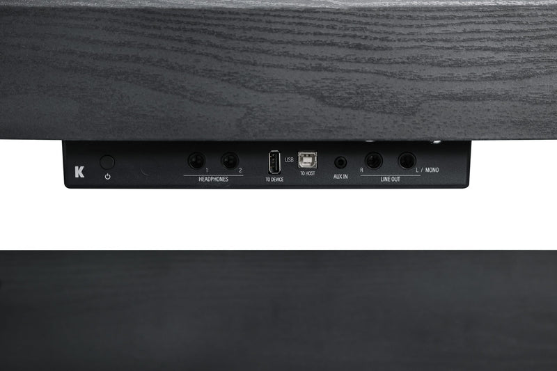 Kurzweil CUP P1 Home Digital Upright Piano | 88 Keys, Bluetooth+MIDI & USB Connectivity, Black - Musical Instrument Warehouse