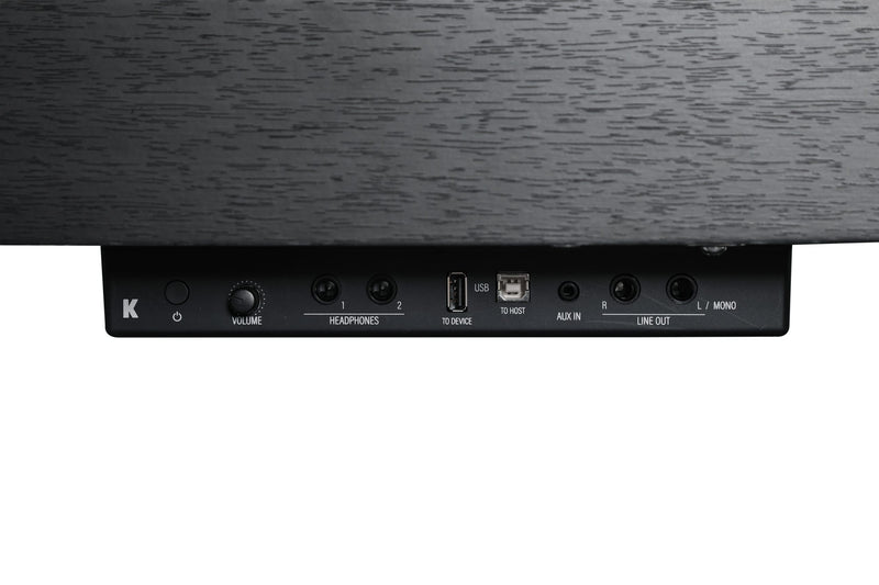 Kurzweil CUP M1 Home Digital Upright Piano | 88 Keys, Bluetooth+MIDI & USB Connectivity, Black - Musical Instrument Warehouse