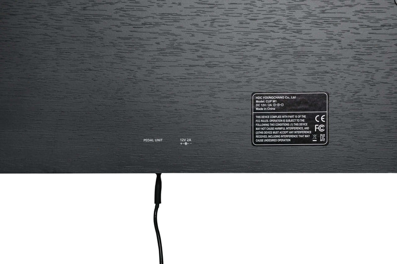 Kurzweil CUP M1 Home Digital Upright Piano | 88 Keys, Bluetooth+MIDI & USB Connectivity, Black - Musical Instrument Warehouse