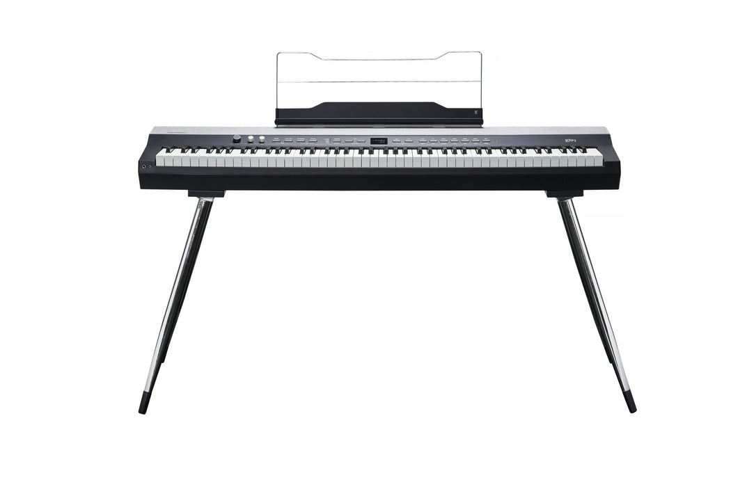 Kurzweil ST-C1 stainless steel legs Compatible for Kurzweil KaP1 models. - Musical Instrument Warehouse