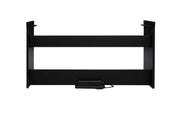 Kurzweil ST-3 Piano stand Compatible for Kurzweil KaE1 Series Piano, Wooden, Built-in three-pedal system with Soft, Sostenuto, and Sustain pedal Black - Musical Instrument Warehouse
