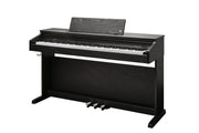 Kurzweil CUP E1 Home Digital Upright Piano | 88 Keys, Bluetooth+MIDI & USB Connectivity, Rosewood Finish - Musical Instrument Warehouse