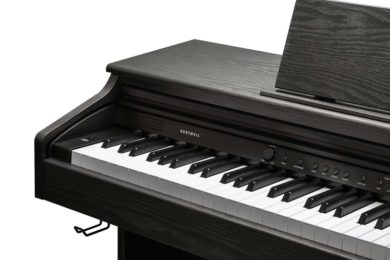 Kurzweil CUP E1 Home Digital Upright Piano | 88 Keys, Bluetooth+MIDI & USB Connectivity, Rosewood Finish - Musical Instrument Warehouse