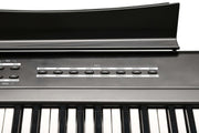 Kurzweil Ka S1 88-Key Semi-Weighted Hammer Action Digital Piano with 16 flagship Voices + Power Supply + Sustain Pedal (Black) - Musical Instrument Warehouse