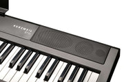 Kurzweil Ka S1 88-Key Semi-Weighted Hammer Action Digital Piano with 16 flagship Voices + Power Supply + Sustain Pedal (Black) - Musical Instrument Warehouse