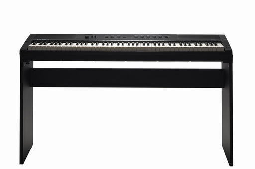 Kurzweil ST-2 Piano stand Compatible for Kurzweil KaE1 Series Piano, Wooden Black - Musical Instrument Warehouse