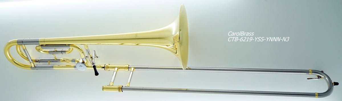 CarolBrass CTB-6219-GSS-YNNN-N3 Tenor Trombones Lacquer Finish - Musical Instrument Warehouse