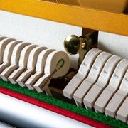 Weber WB122E 48" Upright Piano - Ebony Polish - Musical Instrument Warehouse