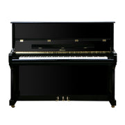 Weber WB122E 48" Upright Piano - Ebony Polish - Musical Instrument Warehouse