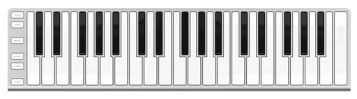 Xkey Air 37 Bluetooth MIDI keyboard controller - Ultra low latency, Apple-style ultra-thin aluminum frame, 37 full-size velocity-sensitive keys, polyphonic aftertouch, for iPad, iPhone, Mac - Musical Instrument Warehouse