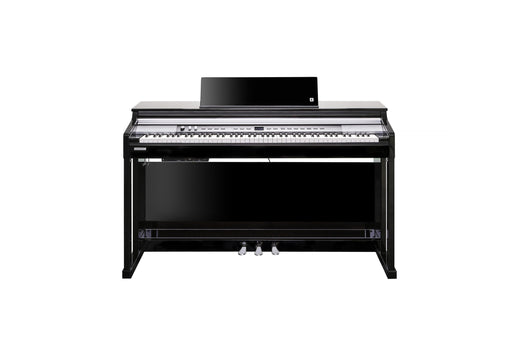 Kurzweil CUP P1 Home Digital Upright Piano | 88 Keys, Bluetooth+MIDI & USB Connectivity, Black Polish - Musical Instrument Warehouse