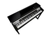 Kurzweil CUP P1 Home Digital Upright Piano | 88 Keys, Bluetooth+MIDI & USB Connectivity, Black Polish - Musical Instrument Warehouse