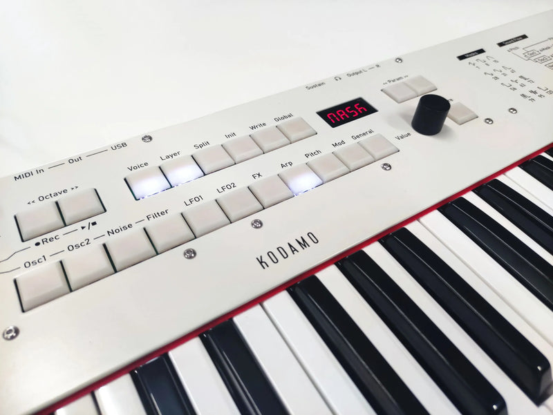 Kodamo MASK1 Polyphonic Bitmask Keyboard Synthesizer - Musical Instrument Warehouse