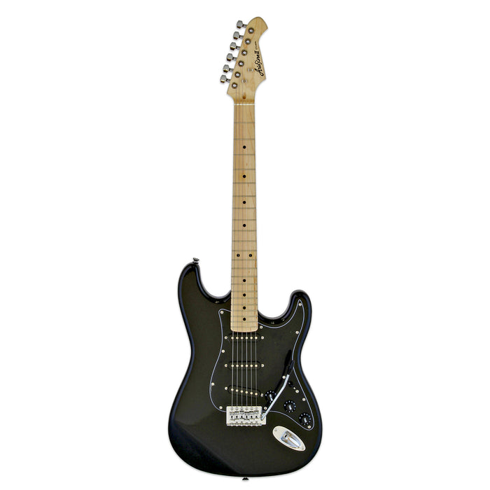 Aria Pro II STG-003SPL/M Electric Guitar Black - Musical Instrument Warehouse