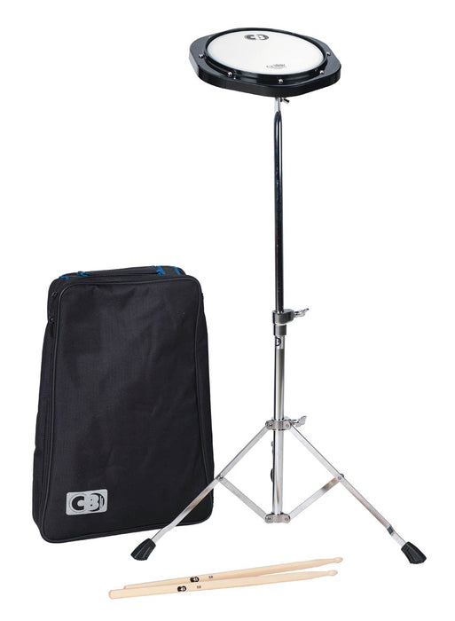 CB Percussion Practice Pad Kit with Stand & Bag