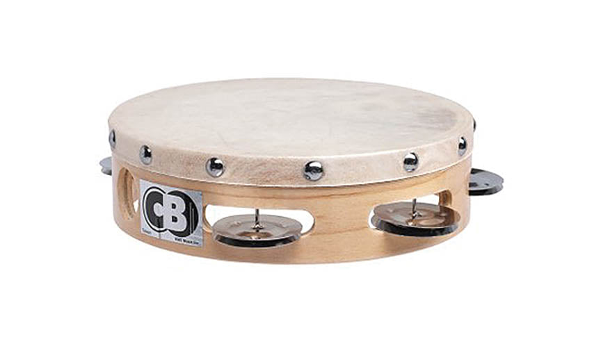 CB Percussion 6″ Single Row Tambourine Tunable