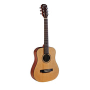 Austin AM30-DSS Travel Size Dreadnought Satin Natural Acoustic Guitar with Bag - Musical Instrument Warehouse
