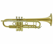 CarolBrass CTR-5060H-GSS-Bb-L Professional Bb Trumpet - Lacquer with Case - Musical Instrument Warehouse