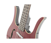 Danelectro Longhorn Semi-hollowbody Bass Guitar Red - D58LHB-RED - Musical Instrument Warehouse