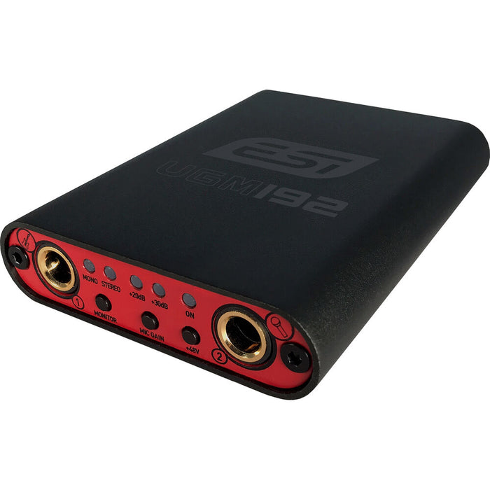 ESI Pro-Go Pocket Studio Ultra Mobile Guitar & Microphone 24-bit / 192 kHz USB Audio Adapter