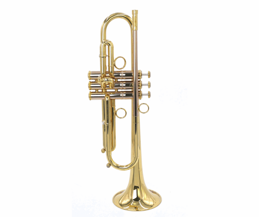 CarolBrass Signature Series Andrea Giuffredi "Commercial" Model Trumpet Lacquer Finish - Musical Instrument Warehouse