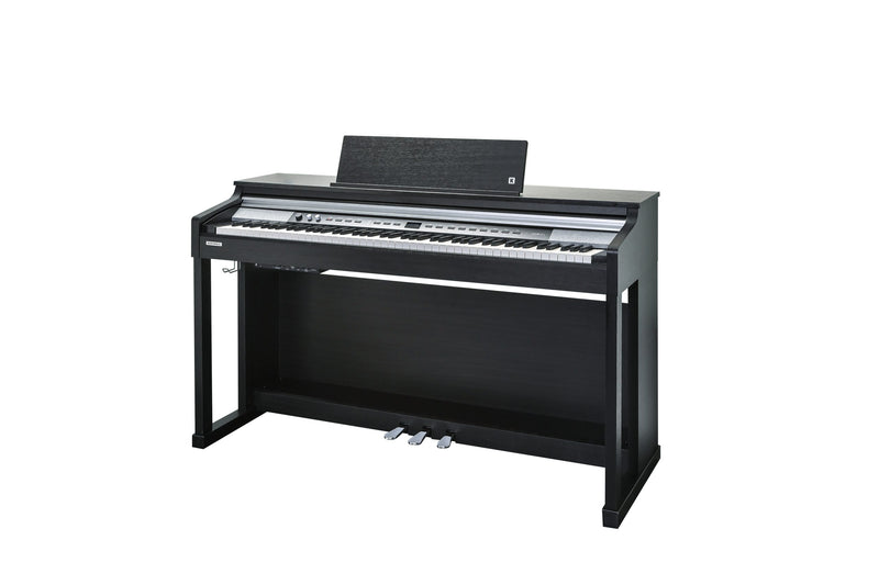 Kurzweil CUP P1 Home Digital Upright Piano | 88 Keys, Bluetooth+MIDI & USB Connectivity, Rosewood Finish - Musical Instrument Warehouse