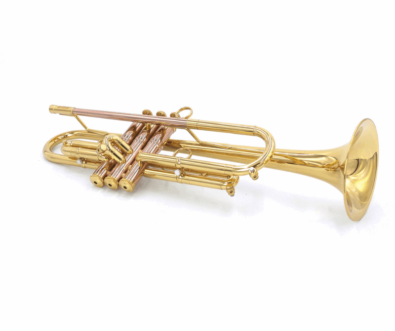 CarolBrass Signature Series Andrea Giuffredi "Commercial" Model Trumpet Lacquer Finish - Musical Instrument Warehouse
