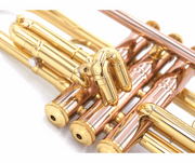 CarolBrass Signature Series Andrea Giuffredi "Commercial" Model Trumpet Lacquer Finish - Musical Instrument Warehouse