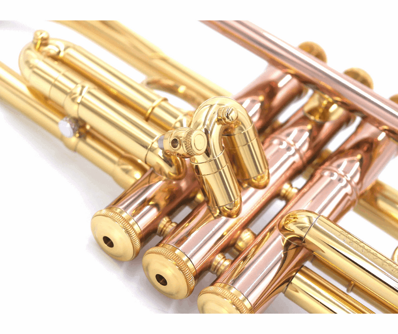 CarolBrass Signature Series Andrea Giuffredi "Commercial" Model Trumpet Lacquer Finish - Musical Instrument Warehouse