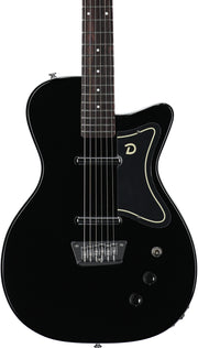 Danelectro D56BAR Baritone Electric Guitar Black - Musical Instrument Warehouse
