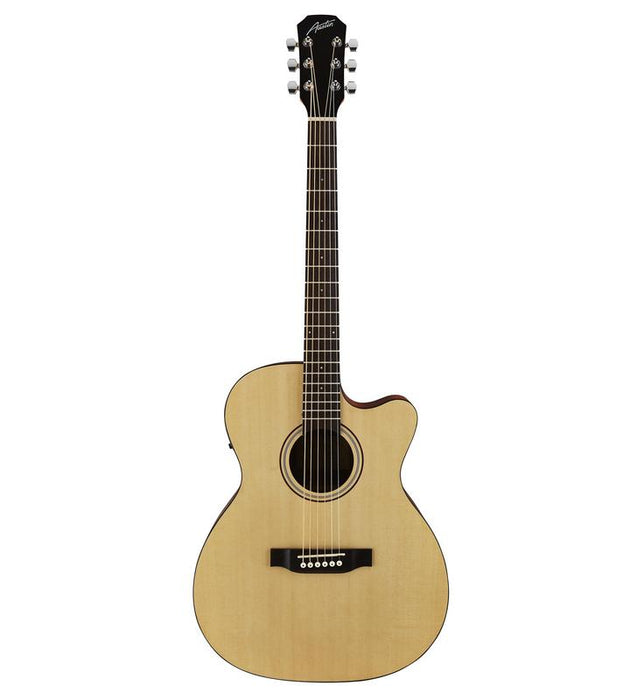 Austin AA25-OSEC Acoustic Electric Orchestra w/ Cutaway, Satin Natural