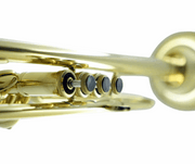 CarolBrass CTR-5000L-YST-Bb-SLB Trumpet - Musical Instrument Warehouse