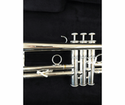 CarolBrass CTR-5000L-YST-Bb-S Trumpet Silver Plated - Musical Instrument Warehouse
