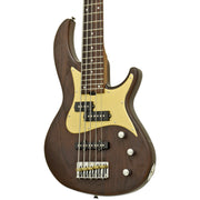 Aria Pro II 313-BB/5 -Detroit Electric Bass Guitar Bourbon Barrel Finish 5-Strings - Musical Instrument Warehouse