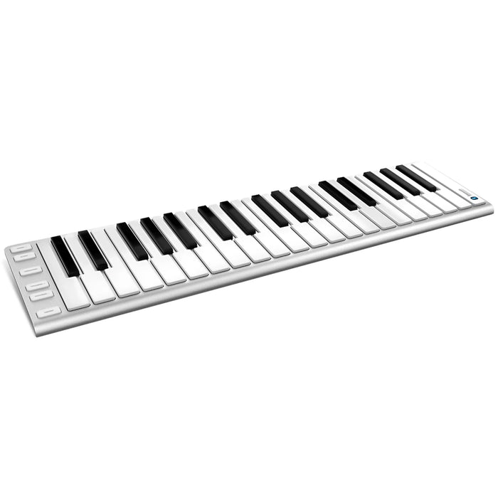 Xkey Air 37 Bluetooth MIDI keyboard controller - Ultra low latency, Apple-style ultra-thin aluminum frame, 37 full-size velocity-sensitive keys, polyphonic aftertouch, for iPad, iPhone, Mac