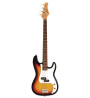 Austin APB200 Classic Double Cutaway Electric Bass Guitar - Musical Instrument Warehouse