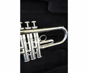 CarolBrass CTR-5000L-YST-Bb-S Trumpet Silver Plated - Musical Instrument Warehouse