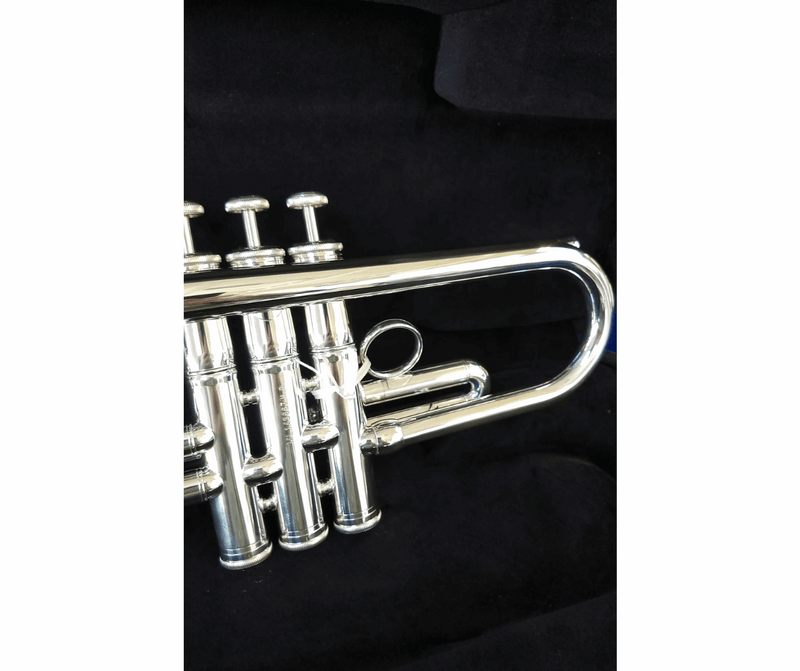CarolBrass CTR-5000L-YST-Bb-S Trumpet Silver Plated - Musical Instrument Warehouse