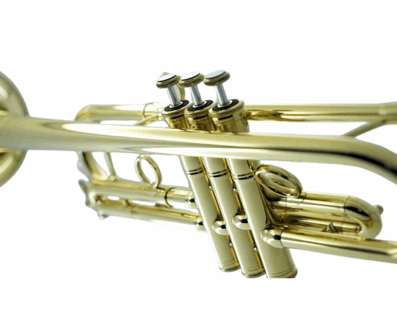 CarolBrass CTR-5000L-YST-Bb-SLB Trumpet - Musical Instrument Warehouse