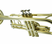 CarolBrass CTR-5000L-YST-Bb-SLB Trumpet - Musical Instrument Warehouse