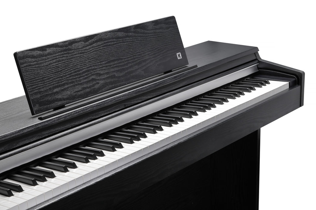 Kurzweil CUP M1 Home Digital Upright Piano | 88 Keys, Bluetooth+MIDI & USB Connectivity, Rosewood Finish