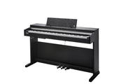 Kurzweil CUP M1 Home Digital Upright Piano | 88 Keys, Bluetooth+MIDI & USB Connectivity, Rosewood Finish - Musical Instrument Warehouse