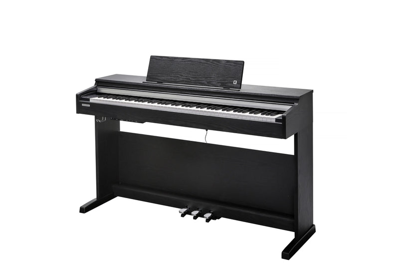 Kurzweil CUP M1 Home Digital Upright Piano | 88 Keys, Bluetooth+MIDI & USB Connectivity, Rosewood Finish - Musical Instrument Warehouse