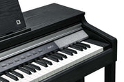 Kurzweil CUP P1 Home Digital Upright Piano | 88 Keys, Bluetooth+MIDI & USB Connectivity, Black - Musical Instrument Warehouse
